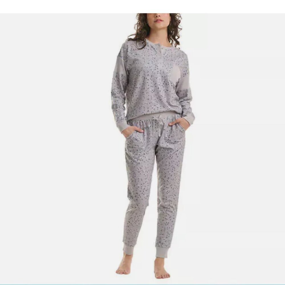 Splendid Ladies' 2-piece Lounge Set Gray, M